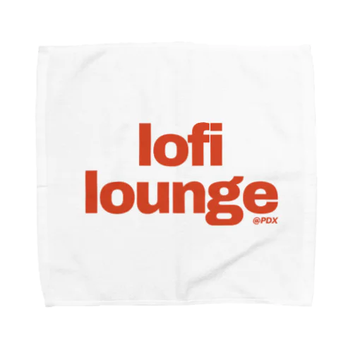 Lofi Lounge 赤 Towel Handkerchief