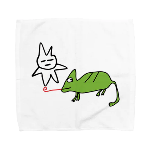 フレイザーくんとカメレオン Towel Handkerchief