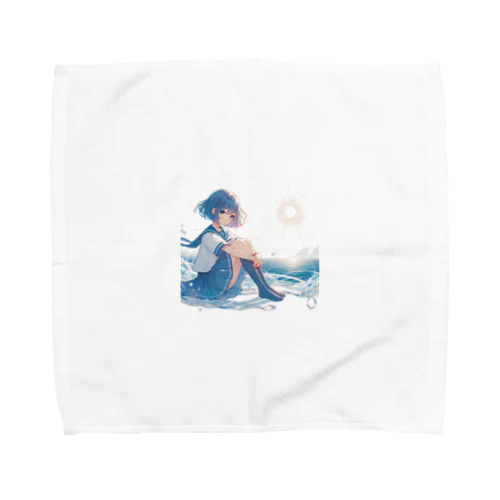 太陽と海 Towel Handkerchief