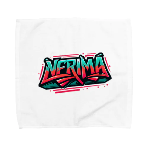 HipHopのグラフィティのロゴ「NERIMA(練馬)」 Towel Handkerchief