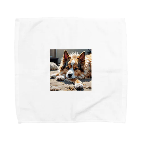 子犬 Towel Handkerchief