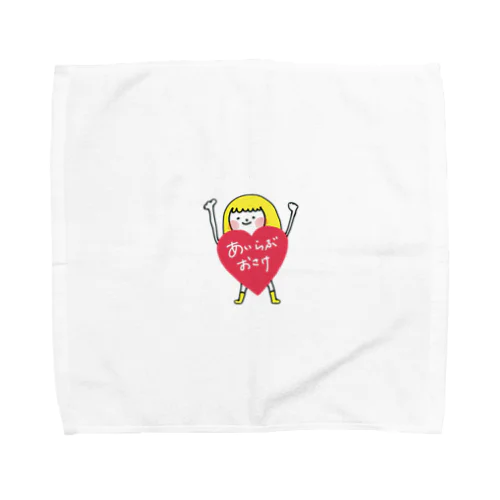 あいらぶおさけちゃん Towel Handkerchief