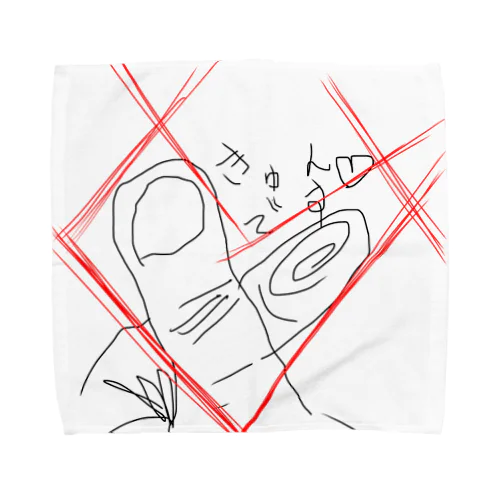 ユルきゅんです。 Towel Handkerchief