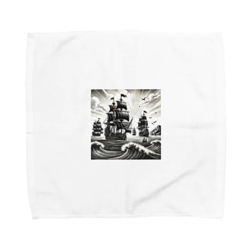 黒船 Towel Handkerchief