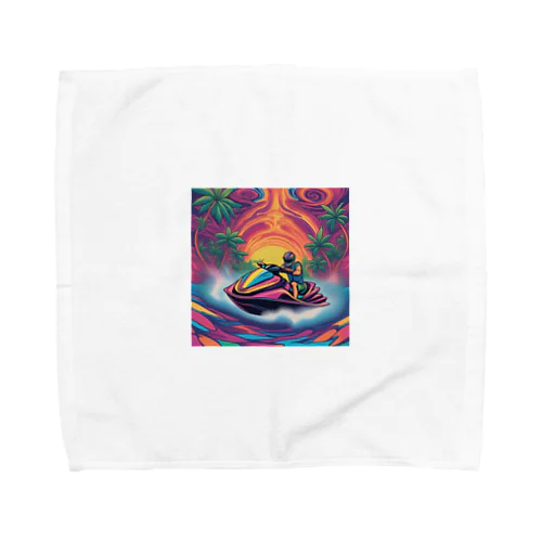 真夏のジェットスキー Towel Handkerchief