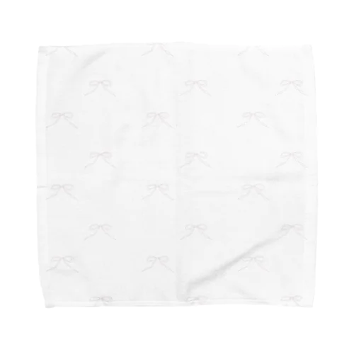 🩰 Balletcore Ribbon pattern . Towel Handkerchief