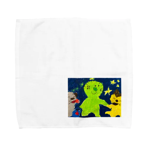 ぜん太くんのおともだち Towel Handkerchief