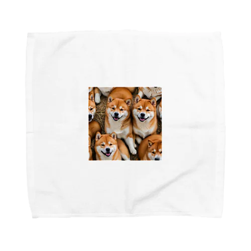 いつも一緒　柴犬 Towel Handkerchief