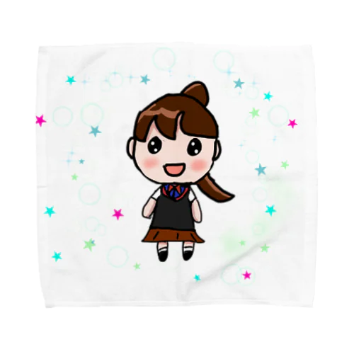 ハッピー Towel Handkerchief