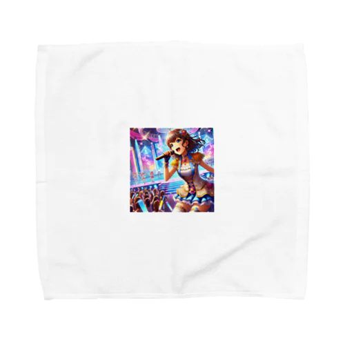 ステージに立つアイドル Towel Handkerchief