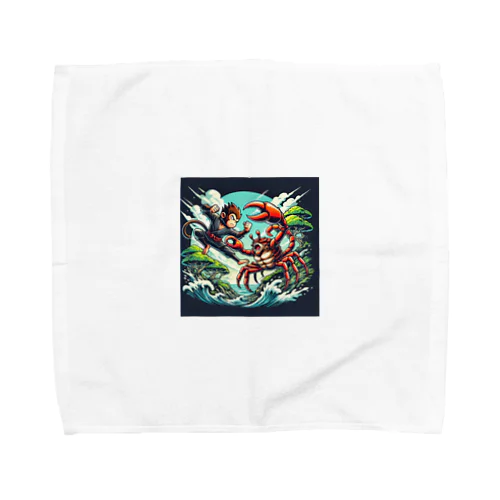 猿蟹合戦 Towel Handkerchief