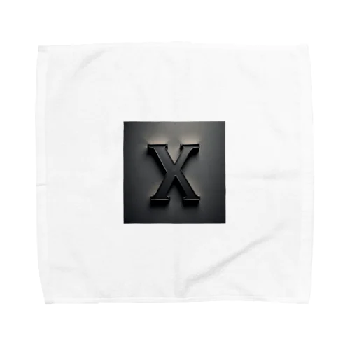 かっこよく描いたX Towel Handkerchief