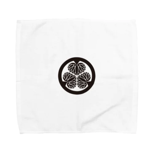 アオイノゴモン家紋グッズ Towel Handkerchief