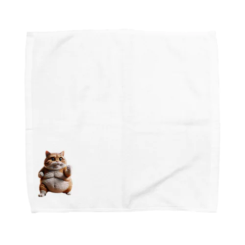 やる気猫 Towel Handkerchief