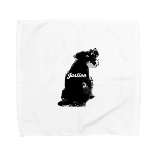 見返り犬ジャスティス Towel Handkerchief