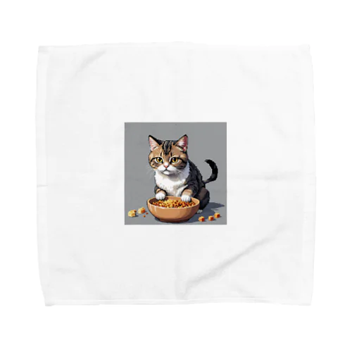 子猫とご飯 Towel Handkerchief