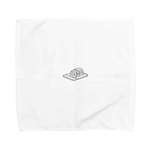 ラインアート　寿司 Towel Handkerchief