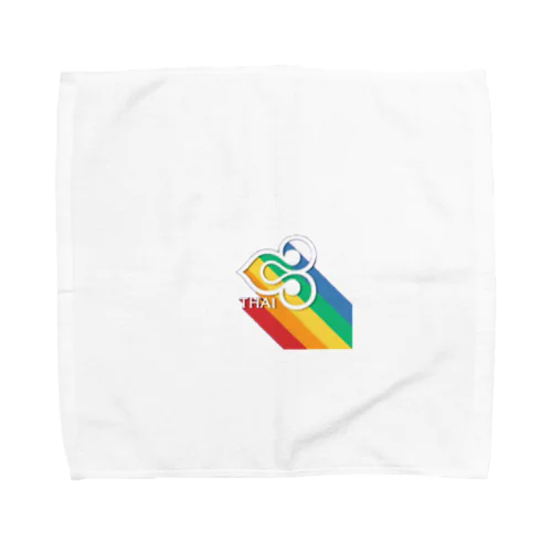 プライド月間　レインボーとTGロゴマーグを施したグッズ Towel Handkerchief