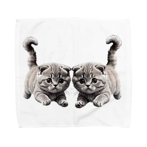 やんちゃな子猫 Towel Handkerchief