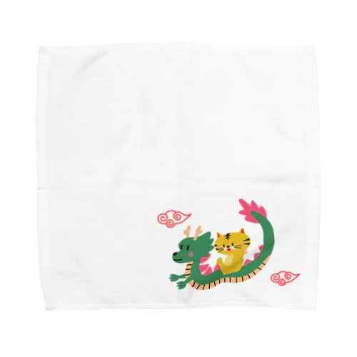 トラミとドラコ Towel Handkerchief