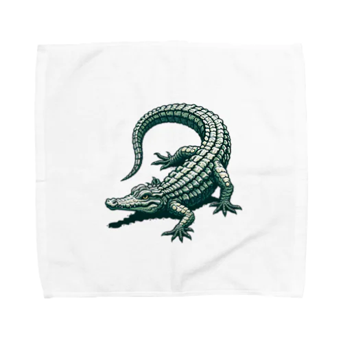 リアル風なワニ Towel Handkerchief