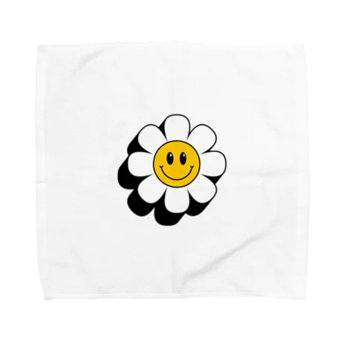 スマイルフラワー Towel Handkerchief