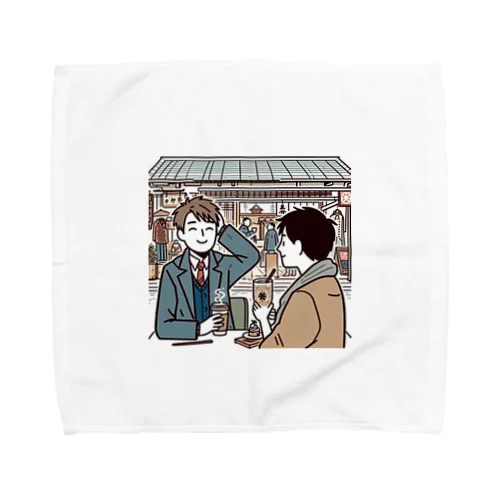 平和な時間 Towel Handkerchief