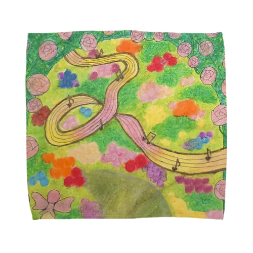 秘密の花園 Towel Handkerchief