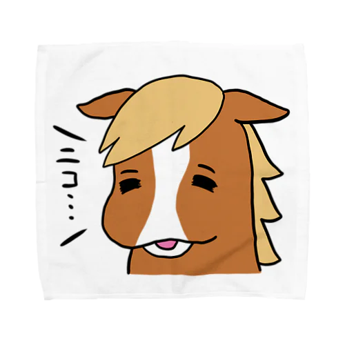 ニコ…エクちゃん Towel Handkerchief