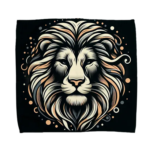 百獣の王ライオン Towel Handkerchief