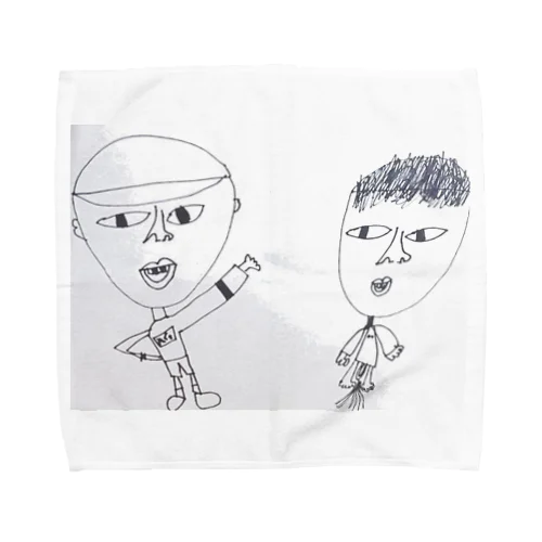 7歳の業間休み Towel Handkerchief