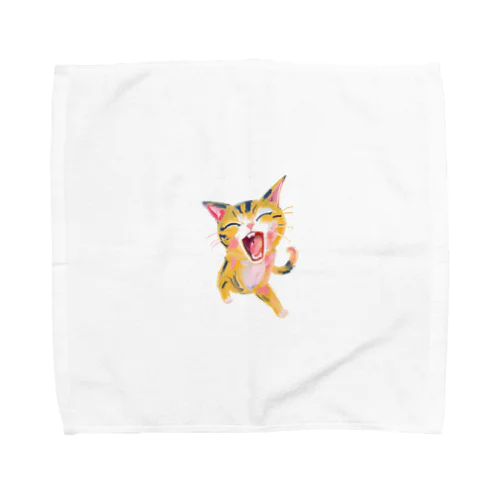 みゃーと鳴く猫ちゃん Towel Handkerchief