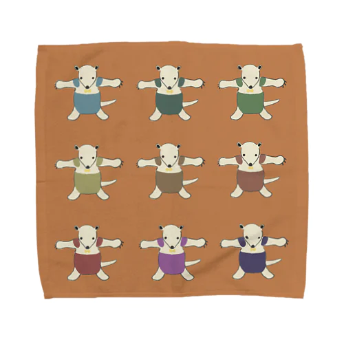 クーちゃん　カラーver Towel Handkerchief