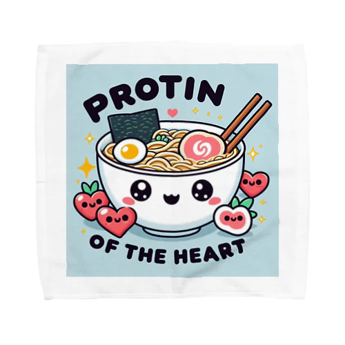 ラーメンは心のプロテイン Towel Handkerchief