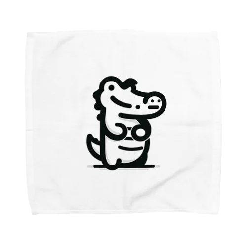 立ってしまったワニ Towel Handkerchief