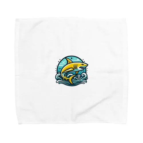 黄色いサメ Towel Handkerchief