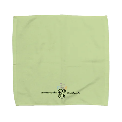 頭の中はお花畑 Towel Handkerchief