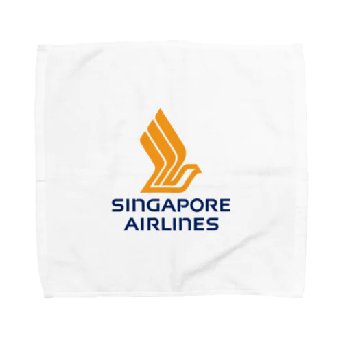 シンガポール航空ロゴ入りグッズ タオルハンカチ
