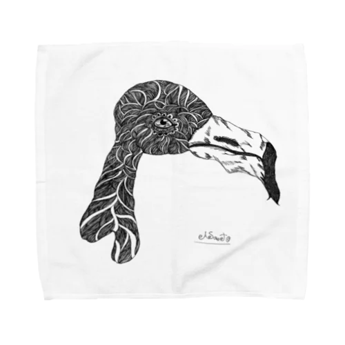 flamingo Towel Handkerchief