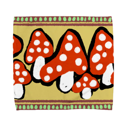 🍄きのこ族🍄 Towel Handkerchief