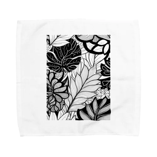 熱帯植物 Towel Handkerchief