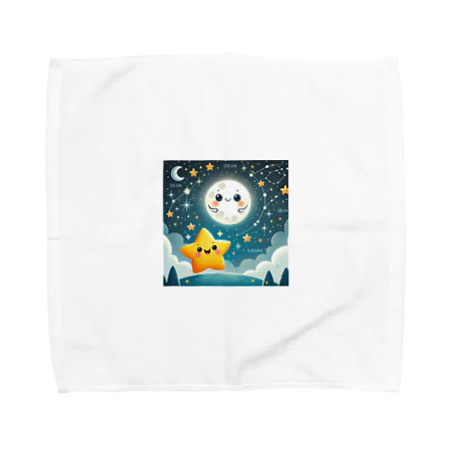 🌟きらきら星と夜空の秘密グッズコレクション✨ Towel Handkerchief