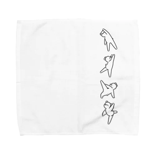しろくまダンサー　コンテ④ Towel Handkerchief
