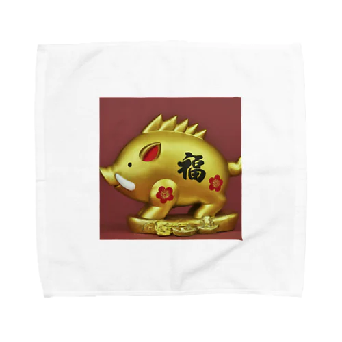 イノシシ Towel Handkerchief