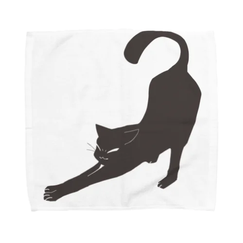 ぐる目のニャンニャン Towel Handkerchief