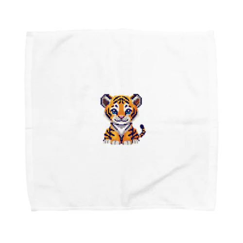 ドット絵のライオン Towel Handkerchief