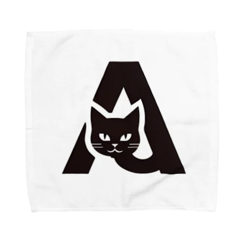 猫文字（A) Towel Handkerchief