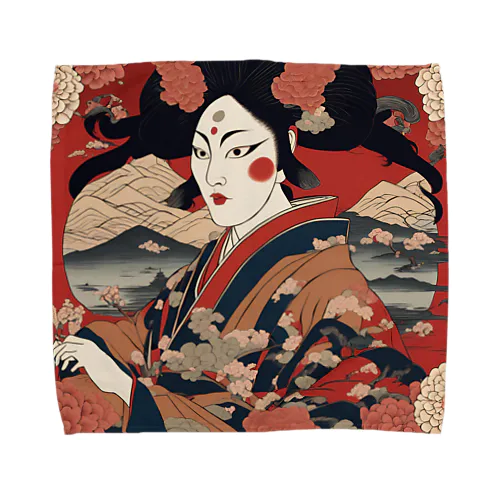 kabuki タオルハンカチ