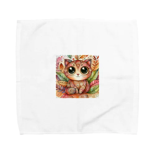 虹色魔法使いにゃん Towel Handkerchief