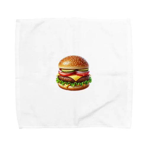 ハンバーガー Towel Handkerchief